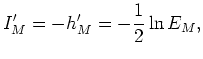 $ -h_M^\prime \le -h_{M+1}^\prime$