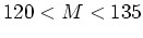 $ M = 132$