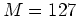 $ M = 2N/\ln(2N)$