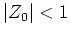 $\displaystyle -\frac{1}{2\pi}\int_{-\pi}^{\pi} \sum_{n = 1}^\infty\frac{Z_0^n}{n}\exp\left(i n\theta\right)d\theta = 0,$
