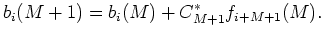 $ C_{M+1}$