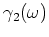 $\displaystyle \gamma_1(\omega) - \gamma_2(\omega) = t_{\lambda} \omega.$