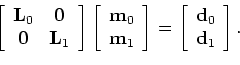 \begin{displaymath}\begin{array}{ccc} S({\bf m_0}, {\bf m_1})= \left \vert\left\...
...end{array} \right ] \right \vert \right \vert ^2. \end{array}\end{displaymath}