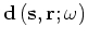 $ {\bf\omega}$