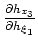 $\displaystyle \left[ \begin{array}{c}
\frac{\partial h_{x_1}}{\partial h_{\xi_1...
...{\partial h_{x_3}}{\partial h_{\xi_1}}
{\rm sin}   \alpha
\end{array} \right],$