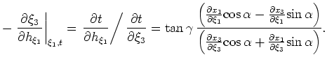 $\displaystyle \frac{\partial x_1}{\partial \xi_1}= \frac{\partial x_3}{\partial...
...uad \frac{\partial x_3}{\partial \xi_1}= - \frac{\partial x_1}{\partial \xi_3},$