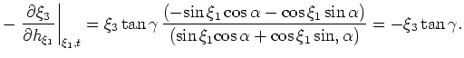 $\displaystyle \left[ \begin{array}{c}
x_1\\
x_3
\end{array} \right] =
\left[ \...
...os}  \xi_1\\
a  {\rm sinh}  \xi_3   {\rm sin}  \xi_1
\end{array} \right].$