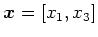 $ \boldsymbol{\xi}=[\xi_1,\xi_3]$