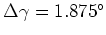 $ \gamma=-24^\circ$