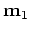 $ \mathbf m_2$