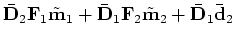 $ \tilde{\mathbf m}_1$