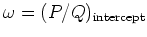 $ P/Q=0$