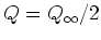 $\displaystyle Q(t) = \frac{Q_\infty }{ 1 + e^{\omega (\tau-t)}}$