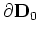 $ \partial \mathbf{D}_1$