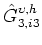 $ \hat{G}^{\upsilon,h}_{3,i3}(\mathbf{x}_b,\mathbf{x},\omega) = \hat{G}_{i3,3}^{\tau,f}(\mathbf{x},\mathbf{x}_B,\omega) = 0$