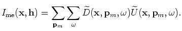 $\displaystyle \Delta I_{\rm me}({\bf x},{\bf h})$