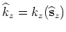 $ \widehat{{\bf s}}_z$