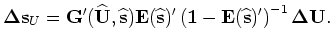 $ {\bf\Delta P}_{U}$