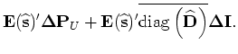 $ {\bf G}({\widehat{\bf U}},{\widehat{\bf s}})$