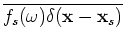 $ Q(x,y,z=0,{\bf x}_s,\omega)$