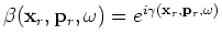 $\displaystyle \frac{1}{2}\sum_{\omega}\sum_{{\bf x}_s}\sum_{{\bf x}_r}\vert c\v...
..._r}r({\bf p}_r,{\bf x}_s,\omega)\beta'({\bf x}_r,{\bf p}_r,\omega)\right\vert^2$