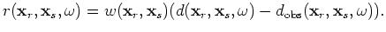 $\displaystyle {\bf m} \approx {\bf H}^{-1}\nabla{\bf J}.$