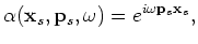 $ {\bf p}_s$