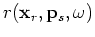 $\displaystyle r({\bf x}_r,{\bf p}_s,\omega) = d({\bf x}_r,{\bf p}_s,\omega)-d_{\rm obs}({\bf x}_r,{\bf p}_s,\omega).$