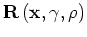 $ {\bf x}=\left\{z,x\right\}$