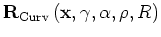 $\displaystyle S_{\left(\gamma ,\alpha \right)}\left({\bf x},\rho,{R}\right)= \f...
...m_\alpha {\bf R}_{{\rm Curv}}\left({\bf x},\gamma ,\alpha ,\rho,{R}\right)^2 }.$