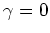 $ \bar{\alpha}=0$