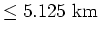 $ 1.0125 \leq \rho \leq 1.0375$