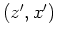 $\displaystyle z'=\frac{{x'}^2}{2{R}}.$