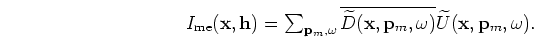 $ I_{\rm me}({\bf x},{\bf h})$