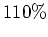 $ 116\%$