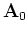 $ {\bf A}_{1}$