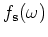 $ G ({\bf x_{s}, x,\omega})$