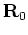 $ {\bf R}_{1}$