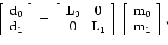 \begin{displaymath}\begin{array}{ccc} S({\bf m_{0}}, {\bf m_{1}})= \left \vert\l...
...rray} \right ] \right \vert \right \vert ^2_{2},  \end{array}\end{displaymath}