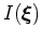 $ I^{PW}(\boldsymbol{\xi}\vert \boldsymbol{p_{\xi}})$