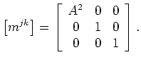 $ n^j=\frac{\partial m^{jk}}{\partial\xi_k}$