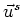 $\vec{v}^s$