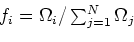 \begin{displaymath}
\sum_{i=1}^N f_i(\rho_i-\rho^*) = 0,
\end{displaymath}