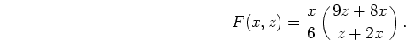 $\Lambda(x)$