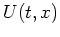 $ P(t,x)$