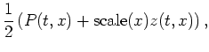 $\displaystyle D(t,x)$