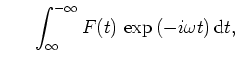 $\displaystyle F(t)$