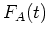 $ F_B(t)$