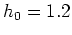 $ h_1=5.8$