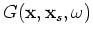 $ G({\bf x},{\bf x}_r,\omega)$